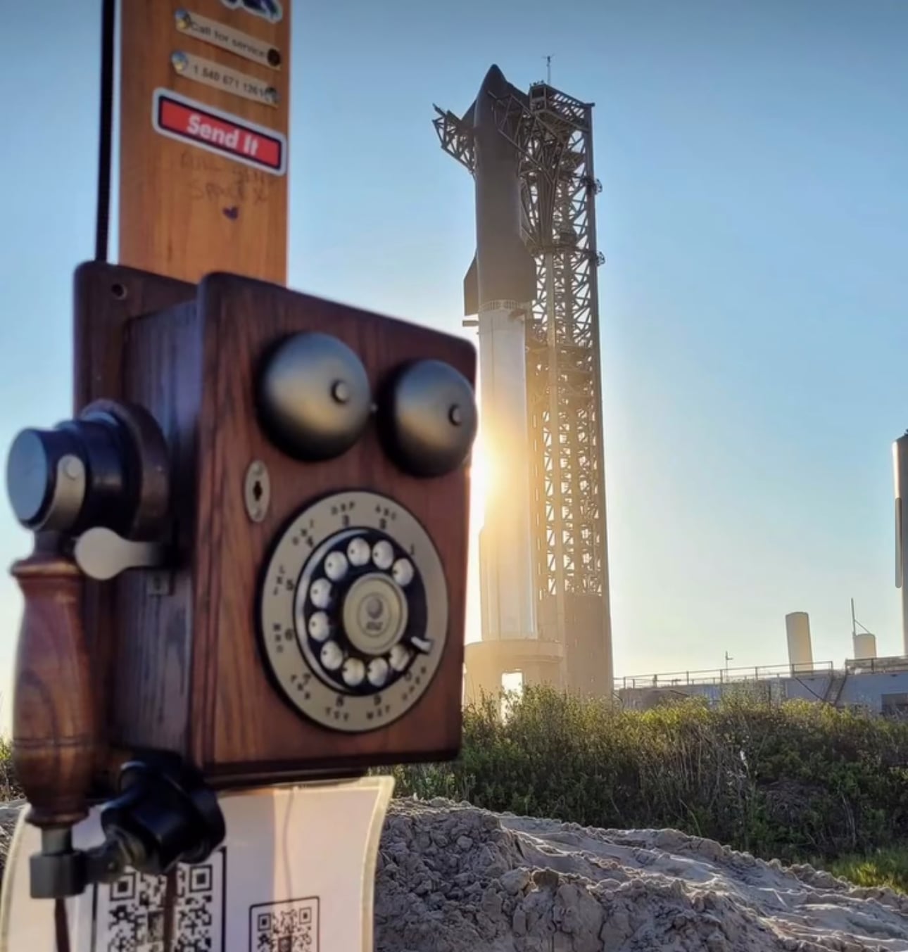 Starphone booth in action